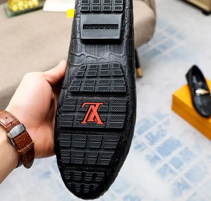 hype LV Leather Shoes