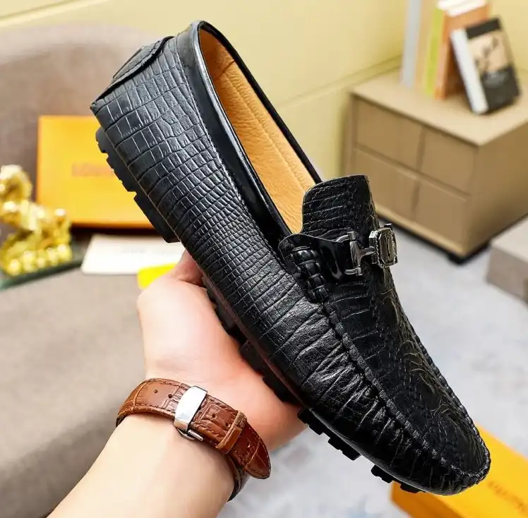 hype LV Leather Shoes