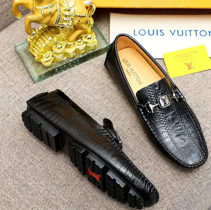 hype LV Leather Shoes