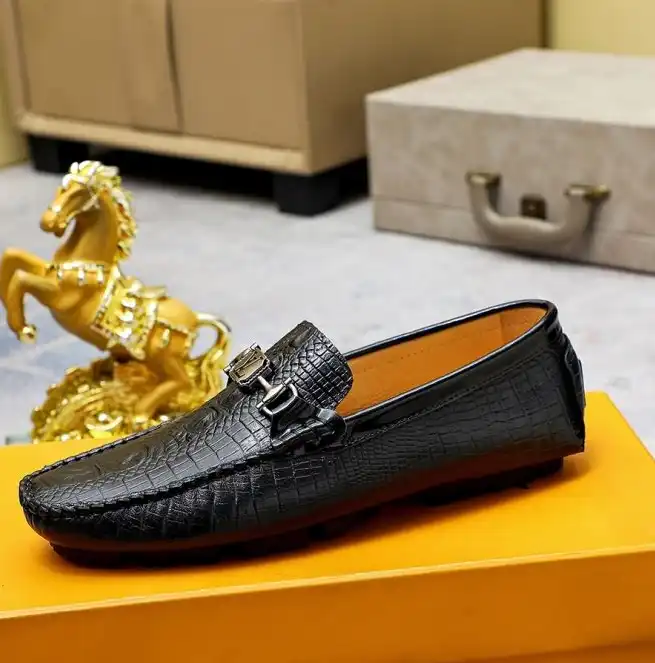 hype LV Leather Shoes