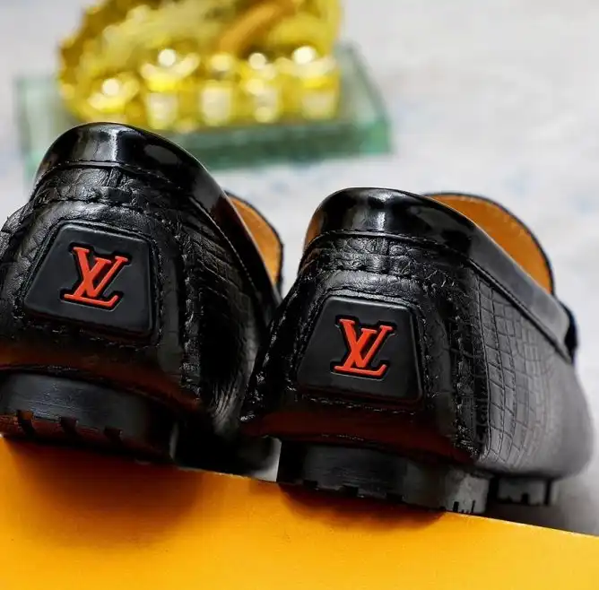 hype LV Leather Shoes