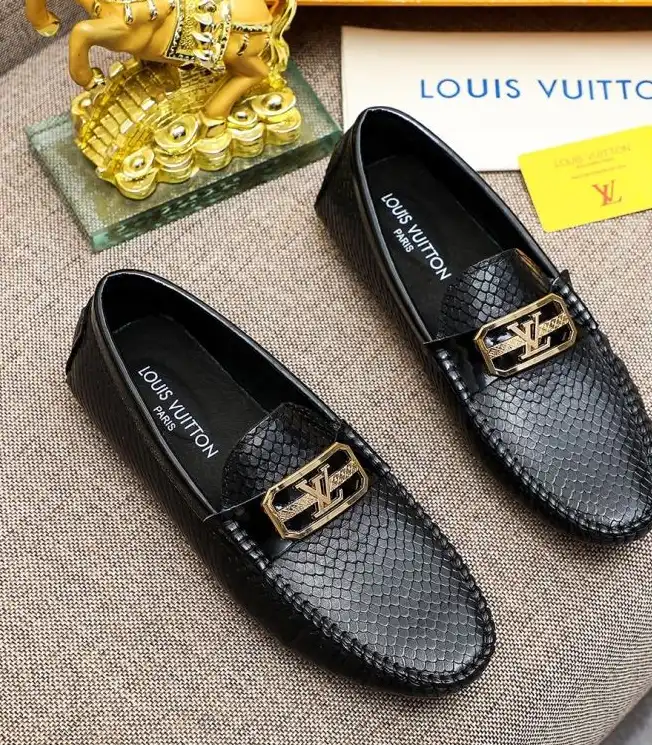 hype LV Leather Shoes