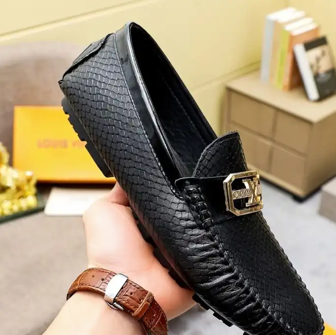 hype LV Leather Shoes