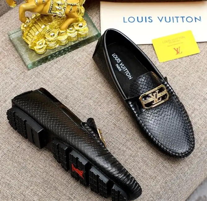 hype LV Leather Shoes