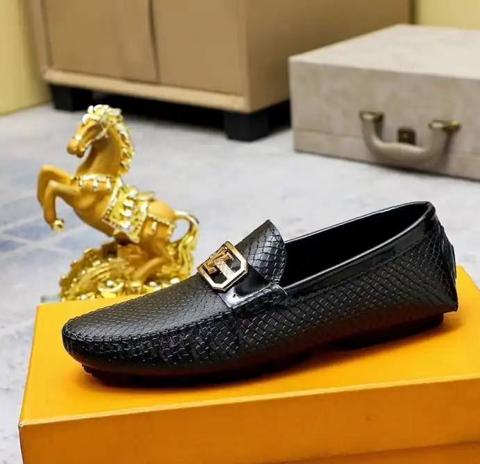 hype LV Leather Shoes