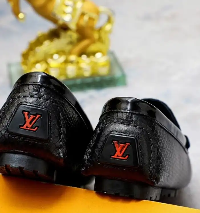 hype LV Leather Shoes