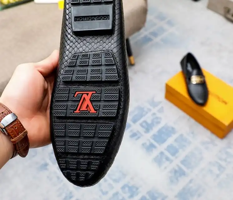 hype LV Leather Shoes