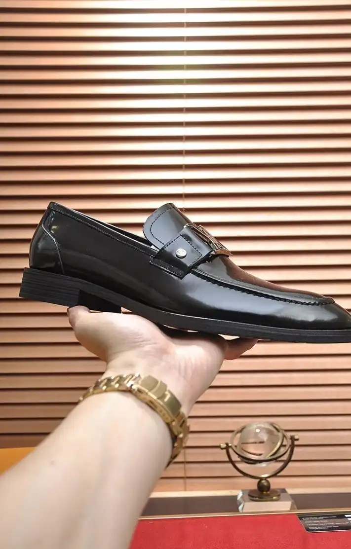 hype LV Leather Shoes