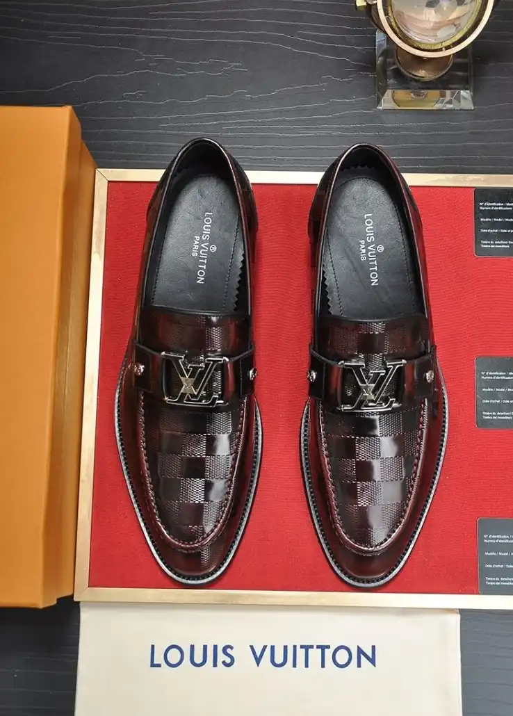 hype LV Leather Shoes