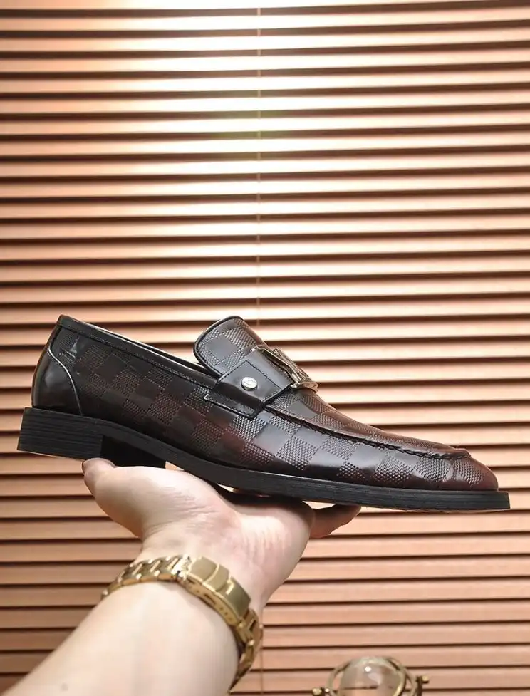 hype LV Leather Shoes