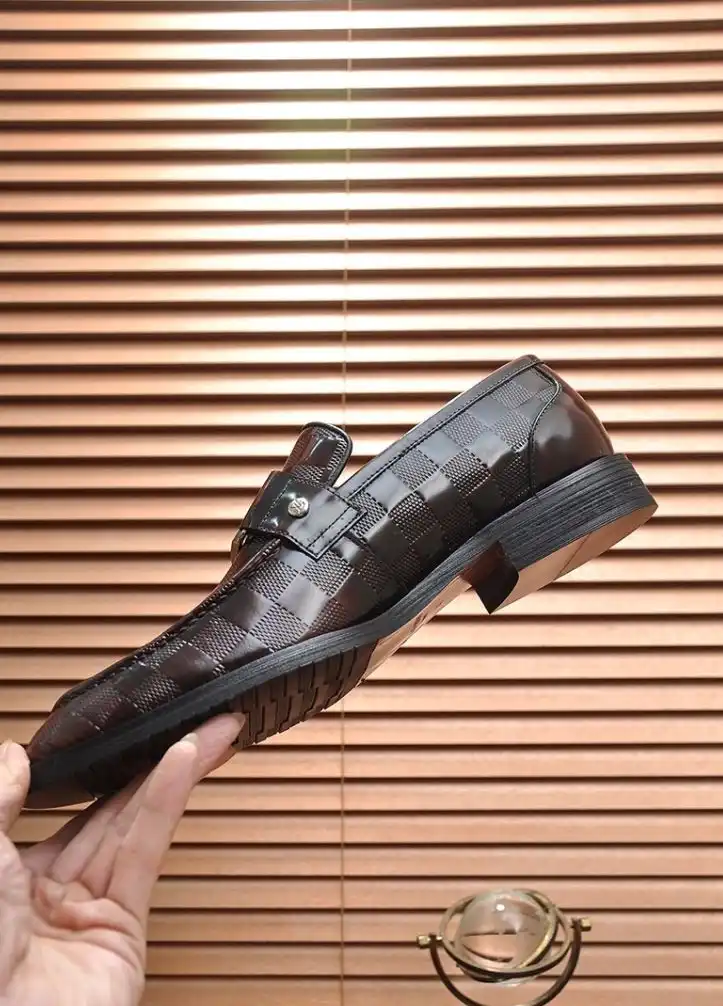 hype LV Leather Shoes