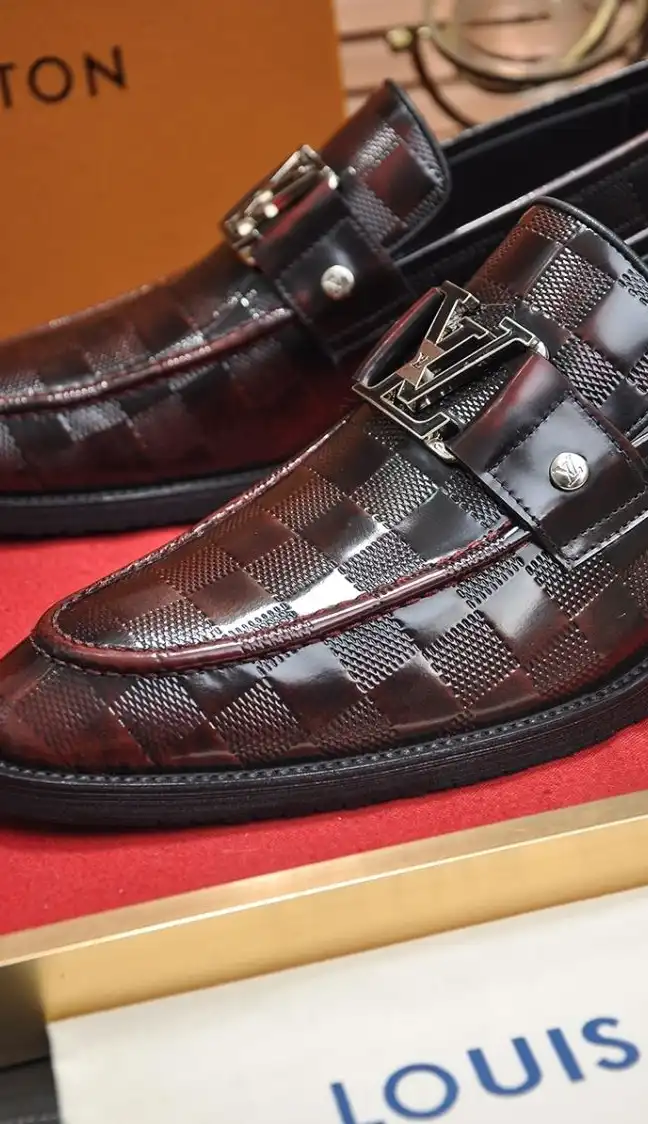 hype LV Leather Shoes