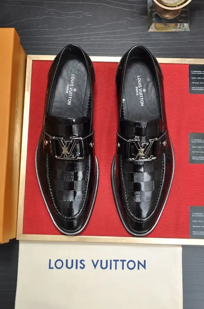 hype LV Leather Shoes