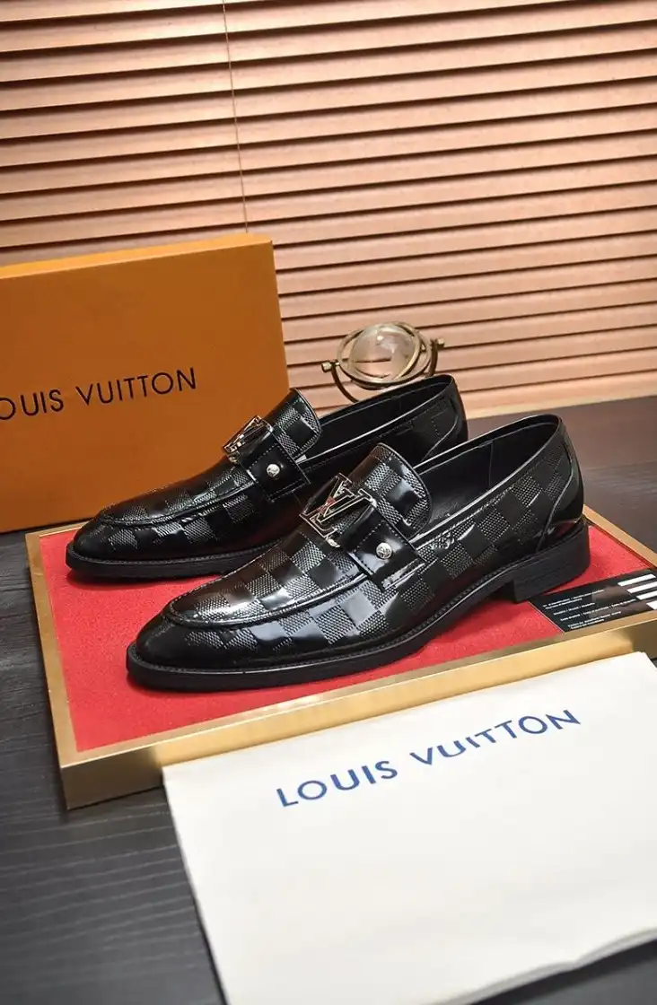 hype LV Leather Shoes