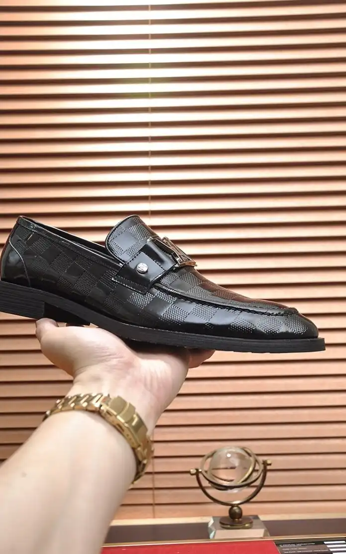 hype LV Leather Shoes