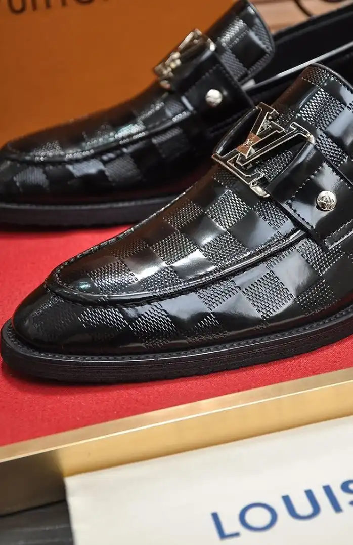 hype LV Leather Shoes