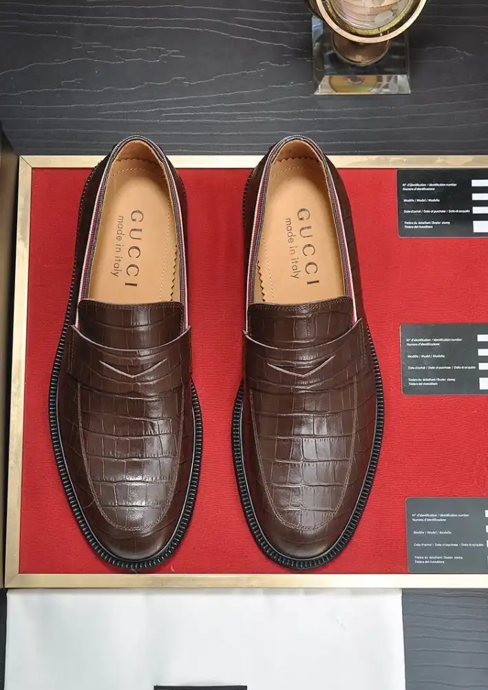 hype Gucci Leather Shoes