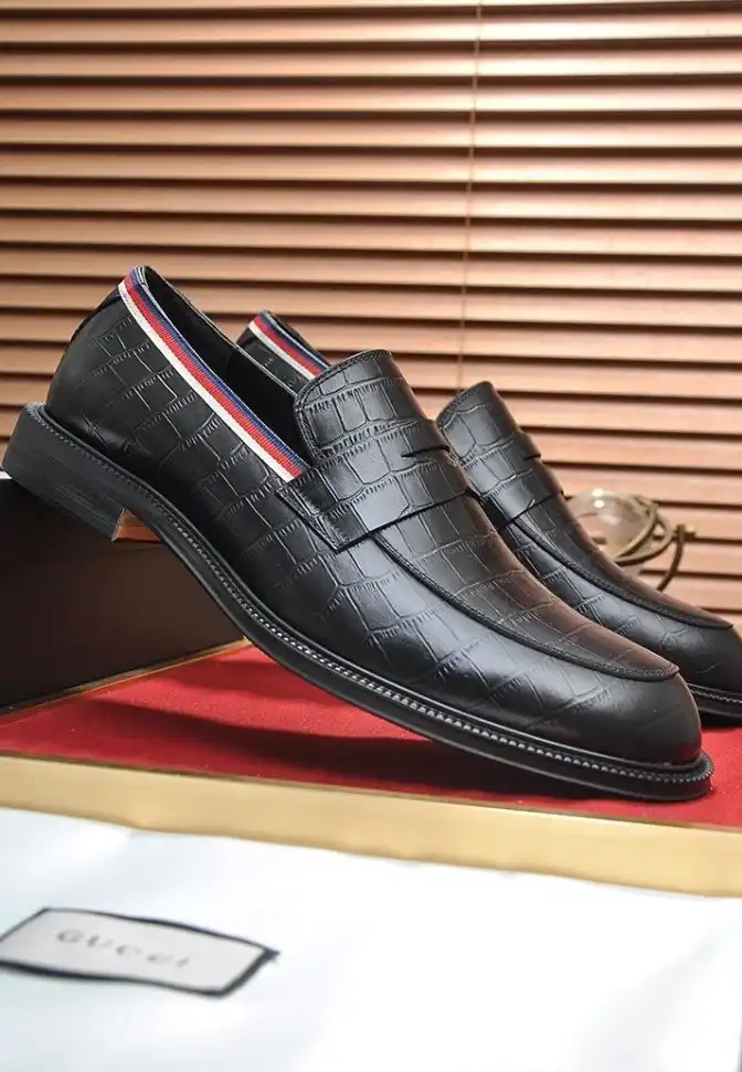 hype Gucci Leather Shoes