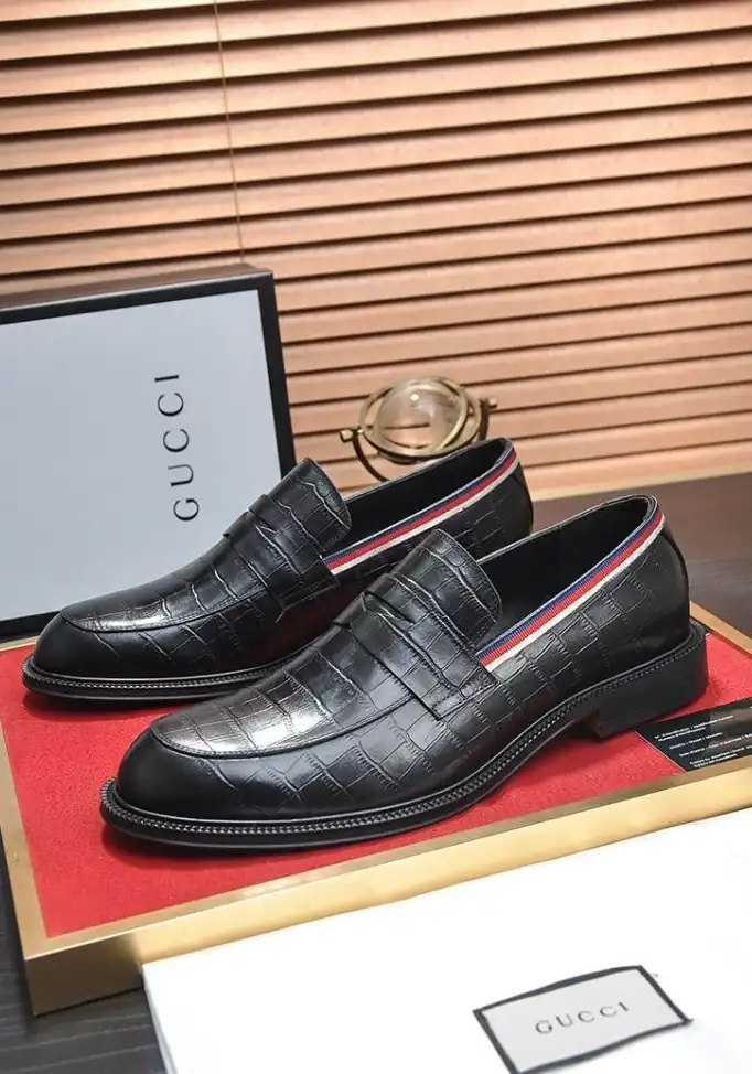 hype Gucci Leather Shoes