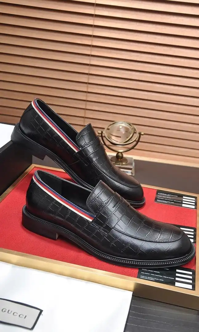 hype Gucci Leather Shoes