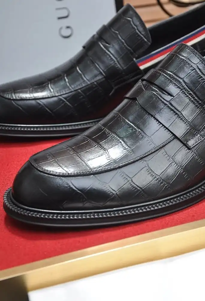 hype Gucci Leather Shoes