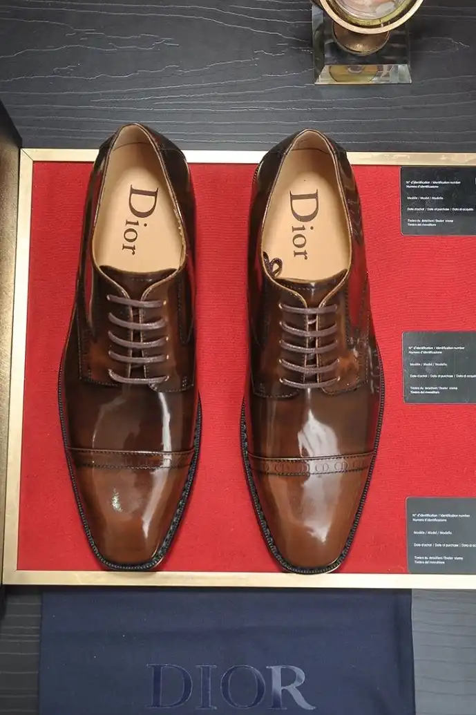 hype Christian Dior Leather Shoes