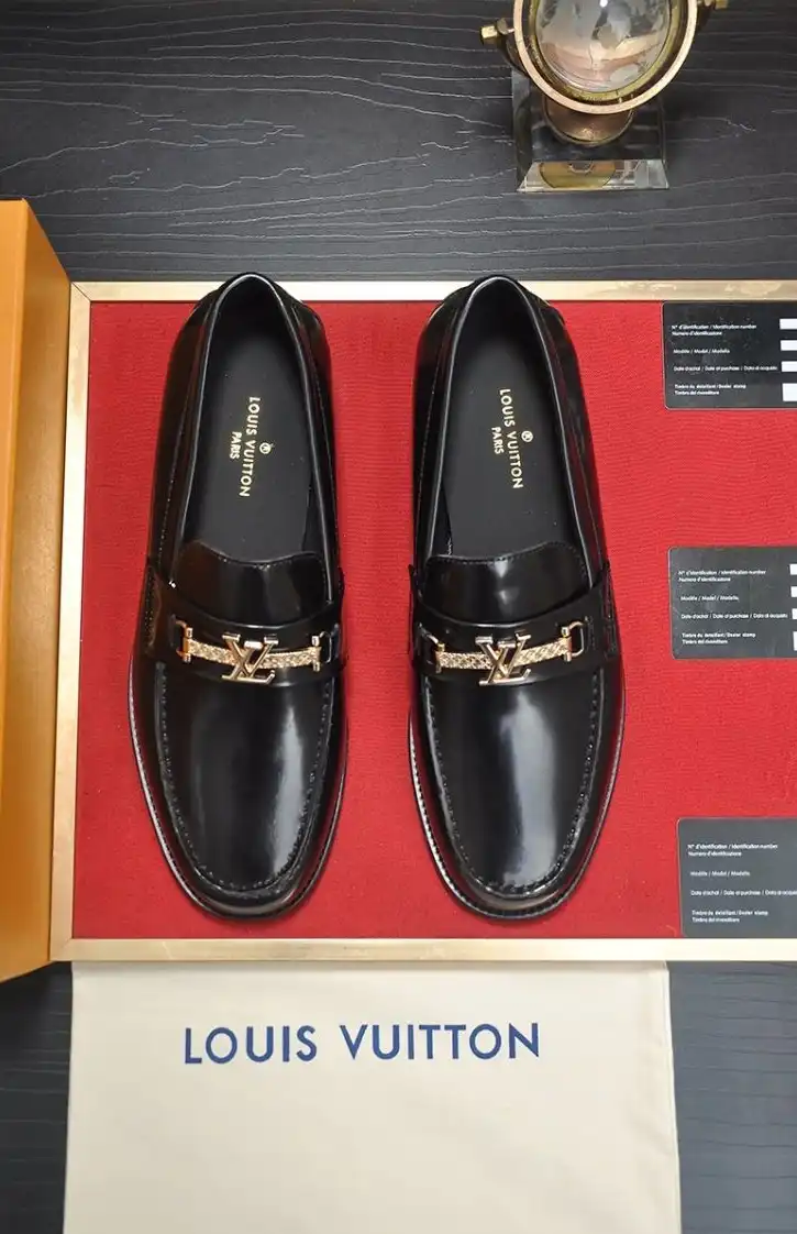 hype LV Leather Shoes