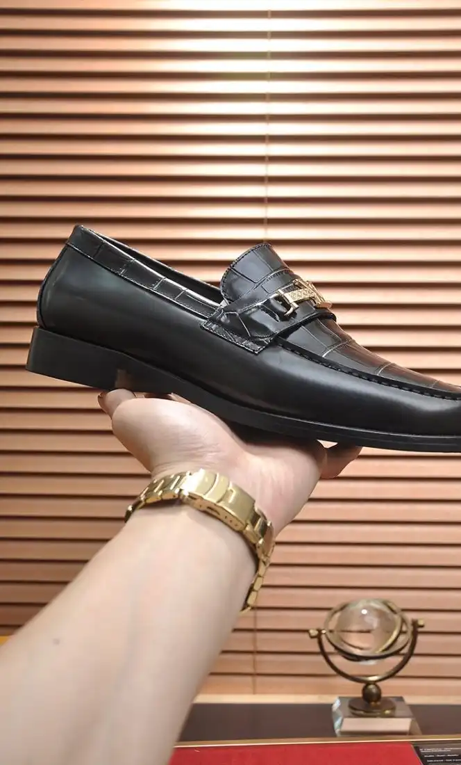 hype LV Leather Shoes