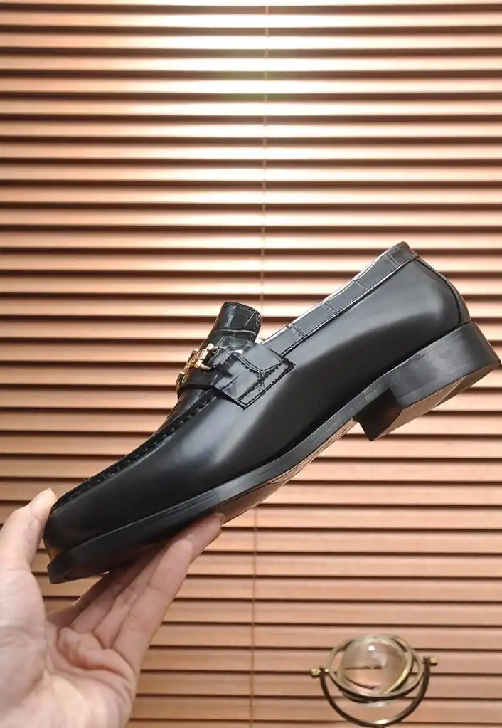 hype LV Leather Shoes