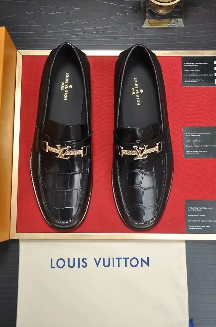 hype LV Leather Shoes