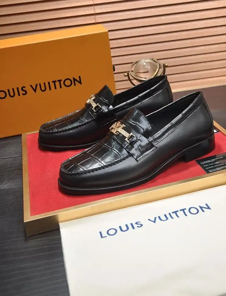 hype LV Leather Shoes