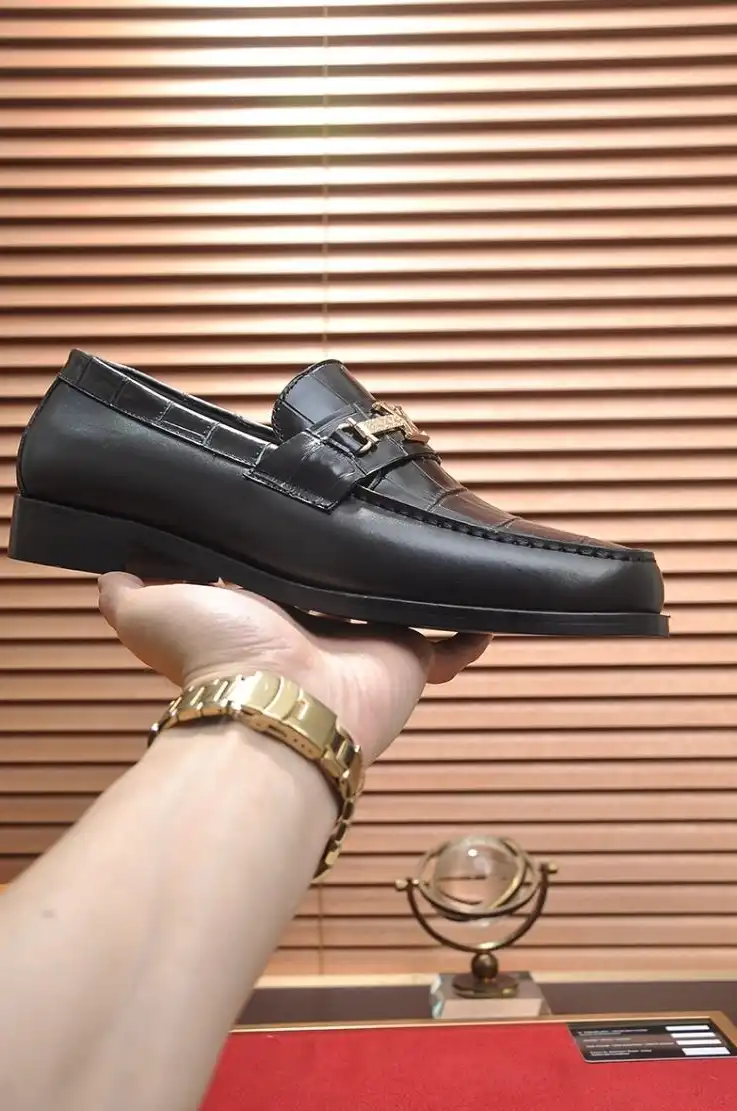 hype LV Leather Shoes