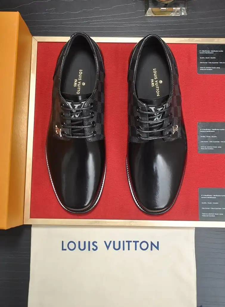 hype LV Leather Shoes