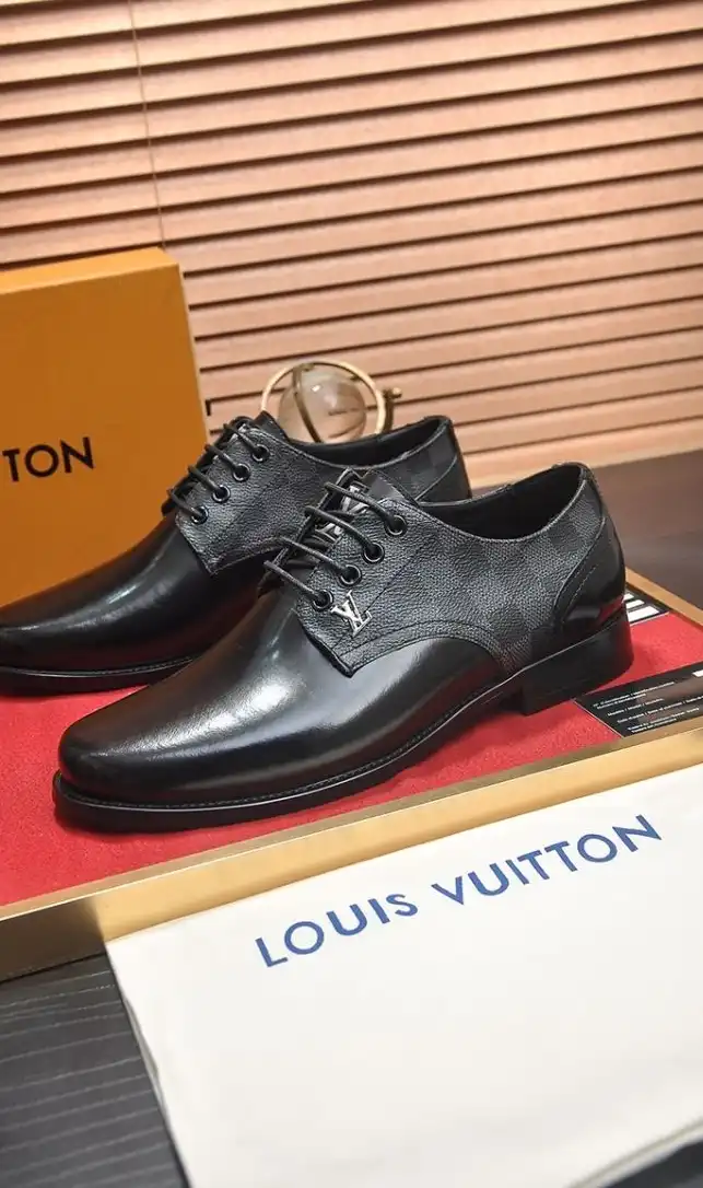 hype LV Leather Shoes