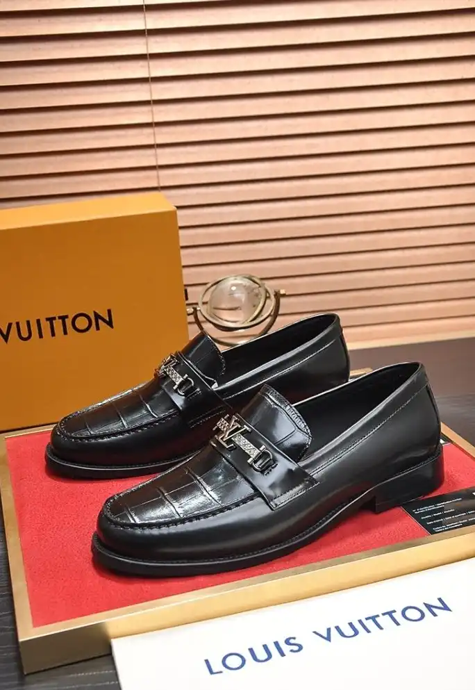 hype LV Leather Shoes