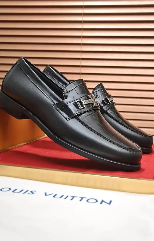 hype LV Leather Shoes