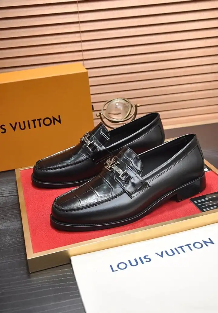 hype LV Leather Shoes