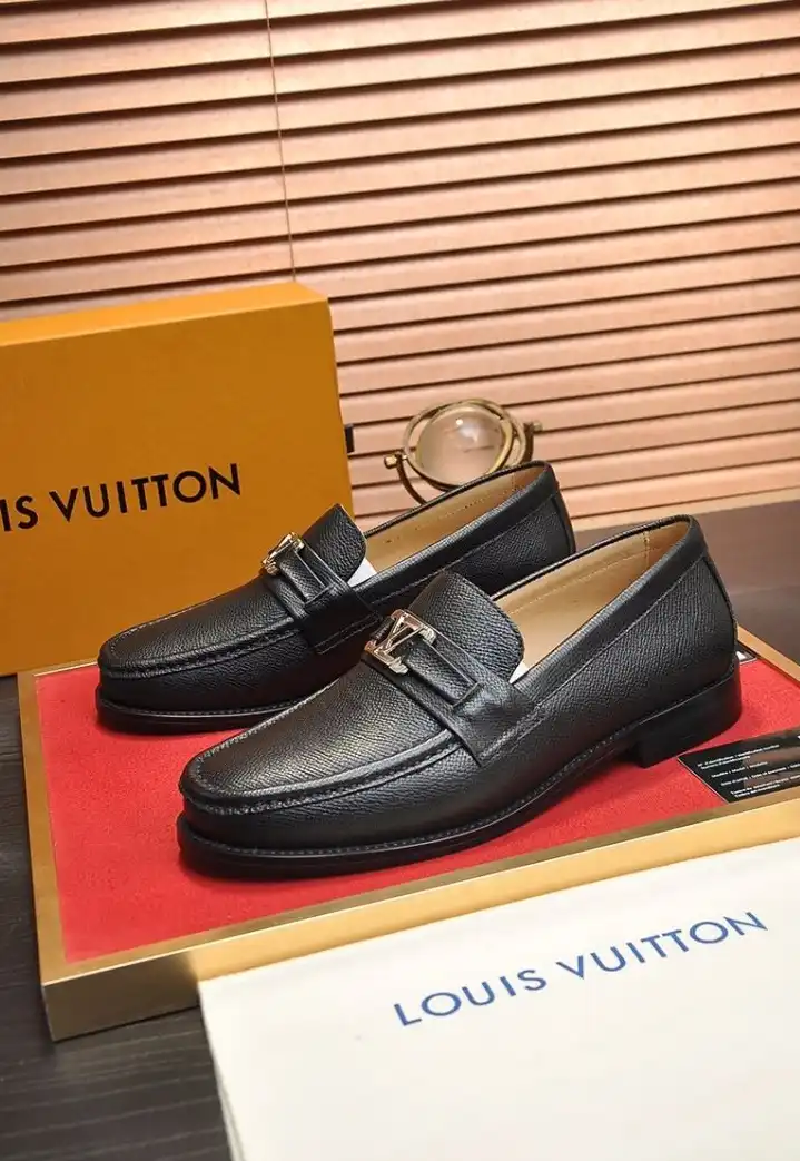 hype LV Leather Shoes