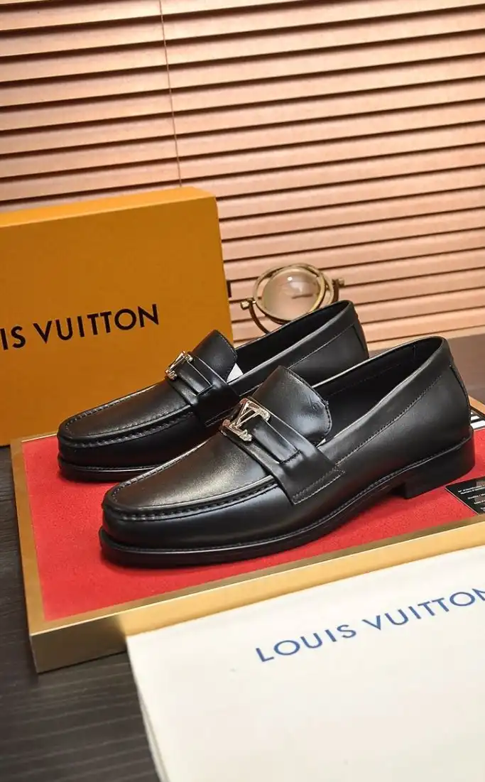 hype LV Leather Shoes