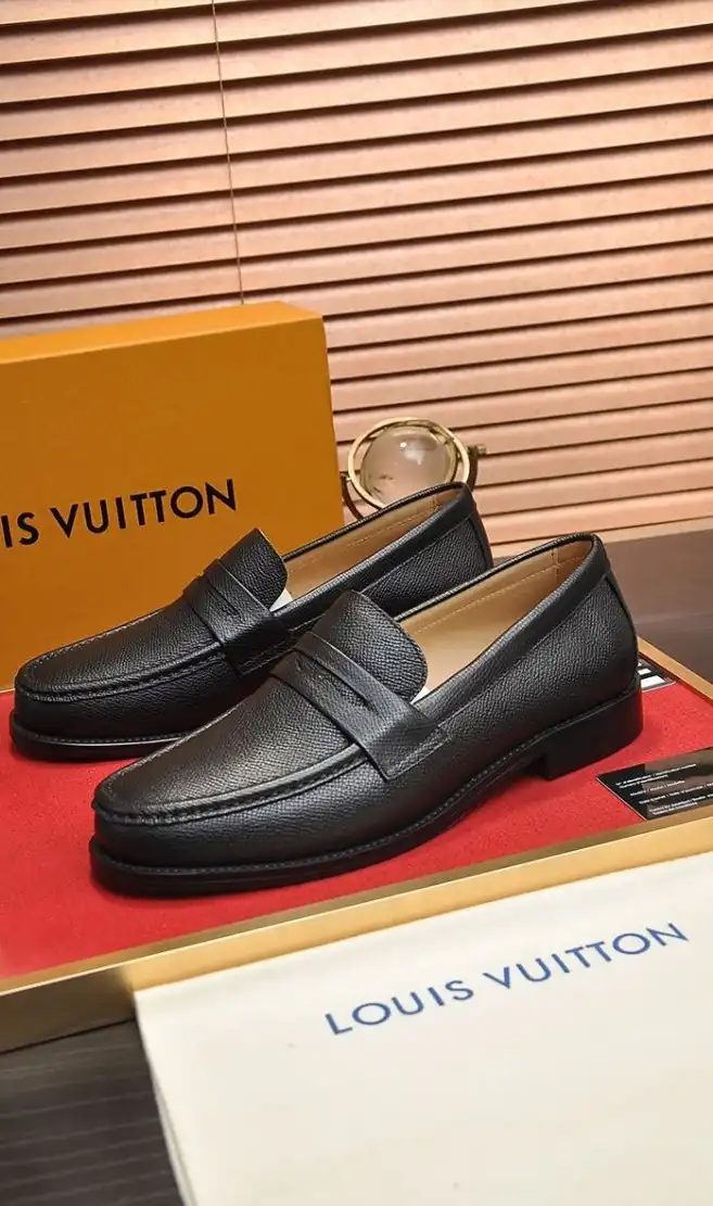 hype LV Leather Shoes