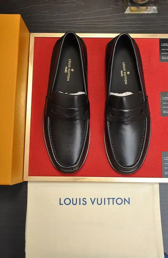 hype LV Leather Shoes