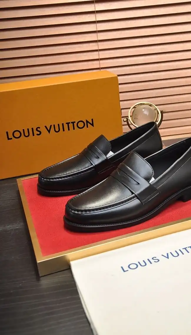 hype LV Leather Shoes