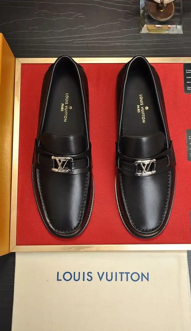 hype LV Leather Shoes