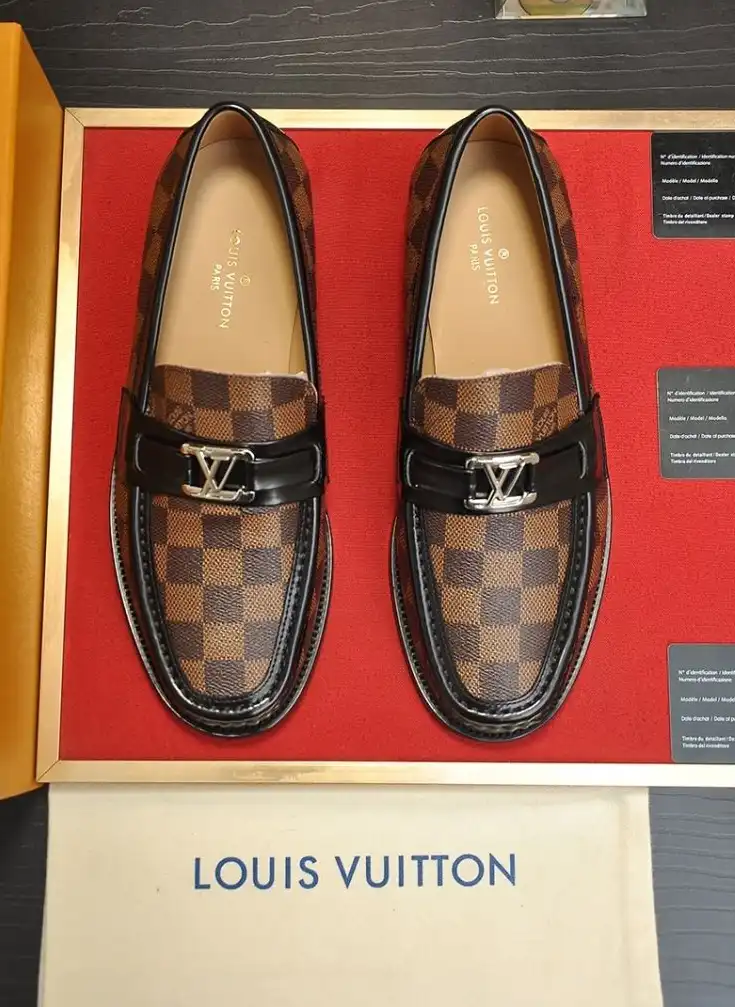 hype LV Leather Shoes