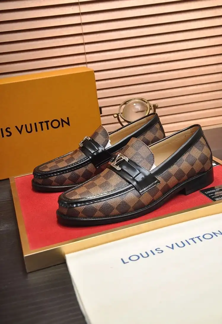 hype LV Leather Shoes