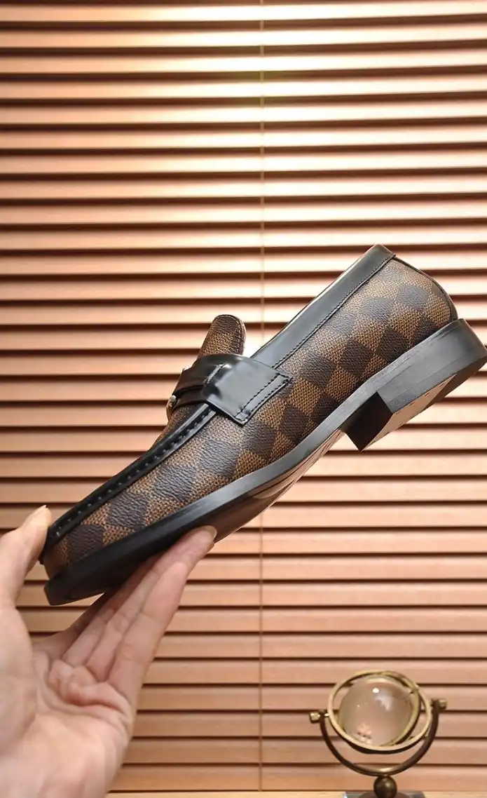 hype LV Leather Shoes