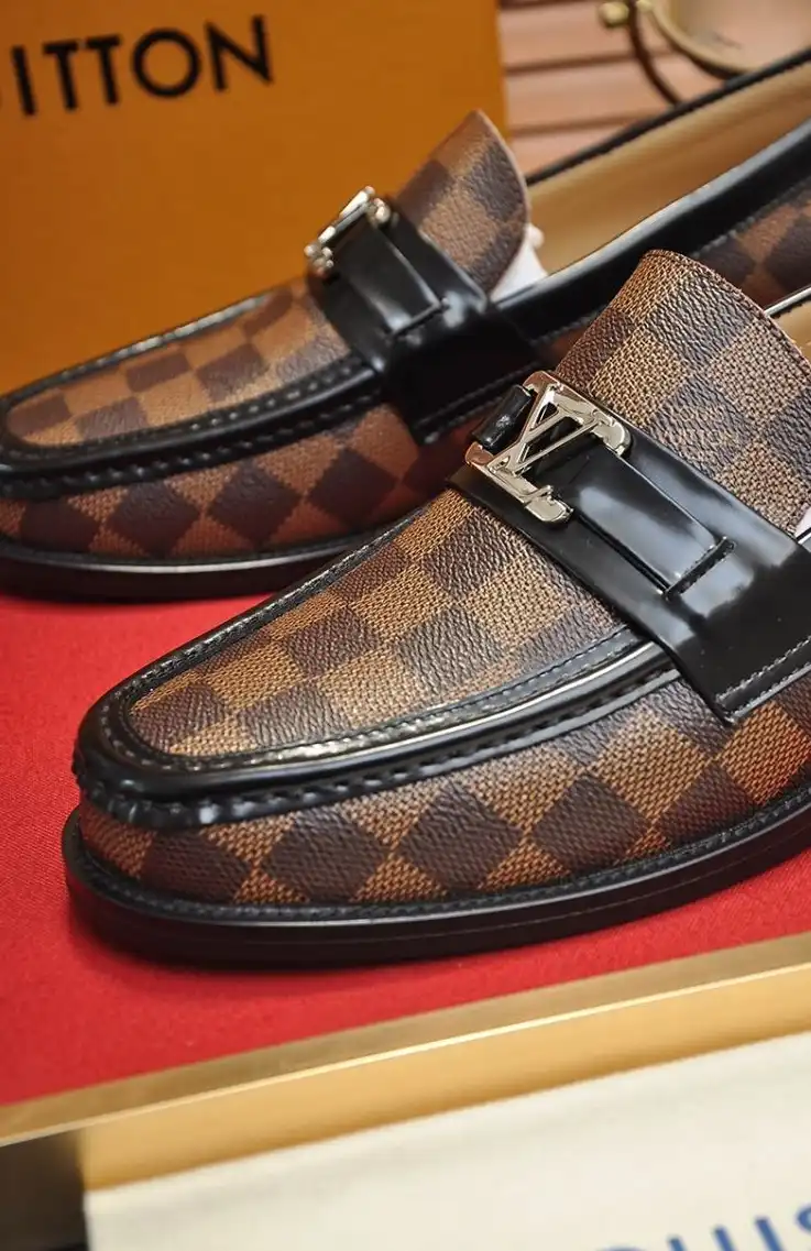 hype LV Leather Shoes