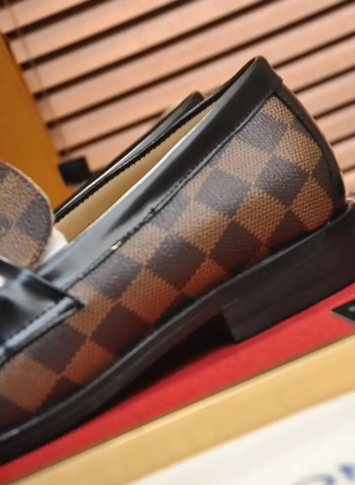 hype LV Leather Shoes