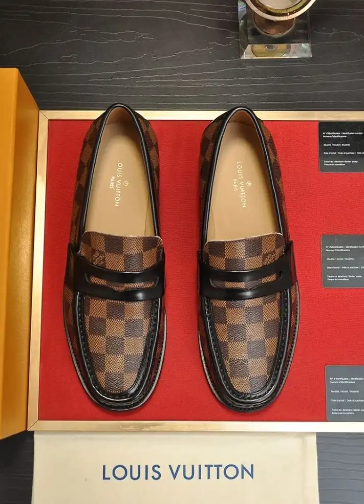 hype LV Leather Shoes