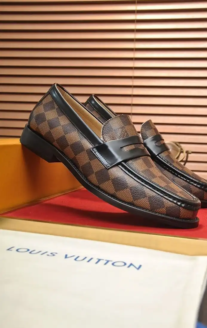 hype LV Leather Shoes